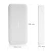 Xiaomi Redmi 20000mAh 18W Fast Charging Li-Polymer Power Bank USB Type C and Micro USB Ports, White-2750-01