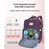 2 In 1 Diaper Bag Purple GM276-3-pur-9728-01