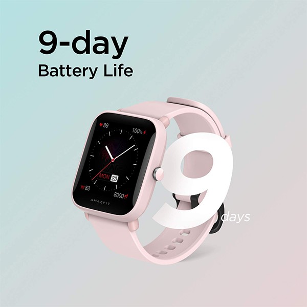 Amazfit Bip U Pro Smart Watch Pink-10173