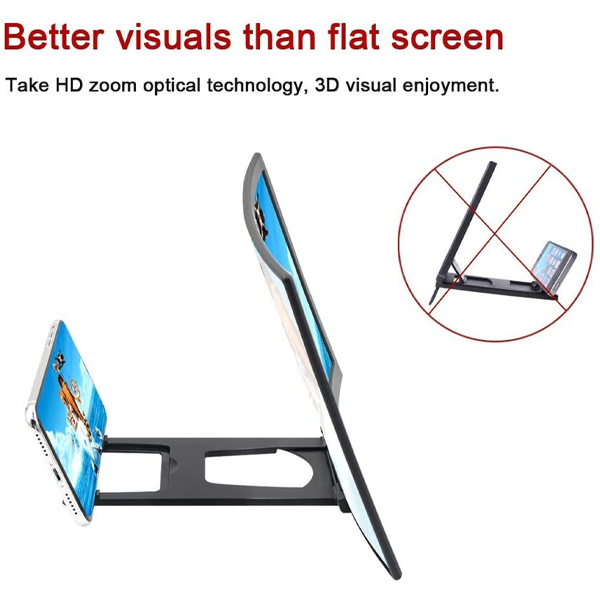 12 inch 3D Mobile Phone Magnifier HD-8224