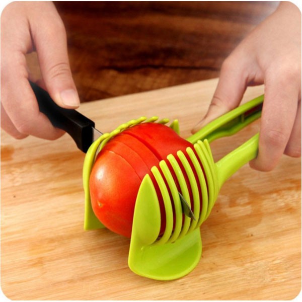 Plastic Potato, Tomato Slicer Tool, Assorted Color-4397