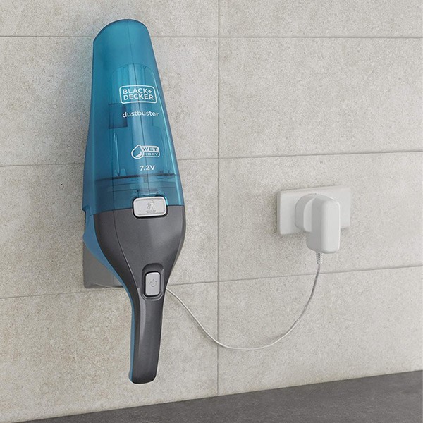 Black & Decker WDC215WA-B5 7.2V 1.5Ah Li-Ion Cordless Wet & Dry Dustbuster Handheld Vacuum cleaner-4319