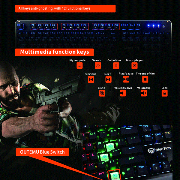 Meetion MT-MK01 Mechanical Keyboard-9689