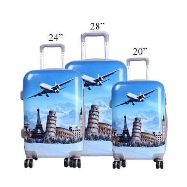 British Life High Quality 3 in 1 Hard Travel Trolley-5220