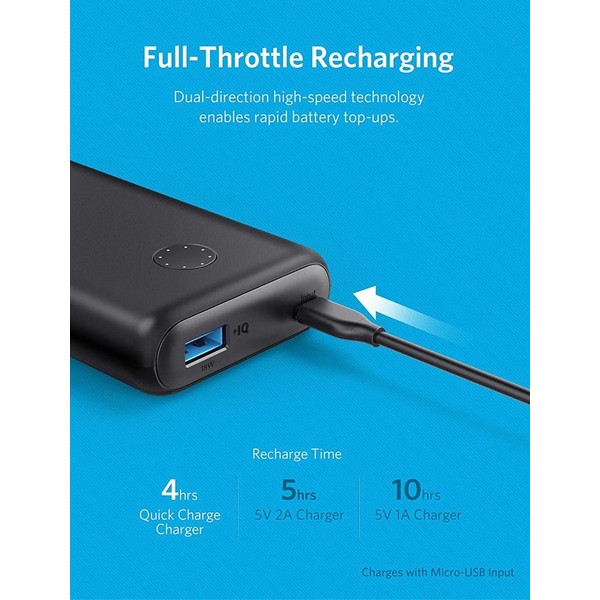 Anker PowerCore II 10000 Black A1230H11-6856