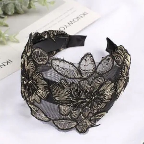 Lace Tooth Headband-6943