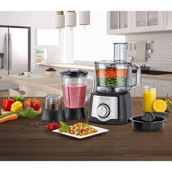 Shop Black+Decker 600w Food Processor With Blender at best price, GoshopperQa.com