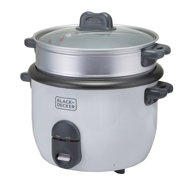 BLACK+DECKER RICE COOKER - STEAMER BLACK+DECKER RICE COOKER 1.8L