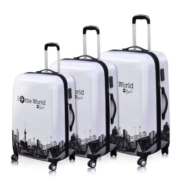 British Life High Quality 28 Inch Large Hard Travel Trolley-5992