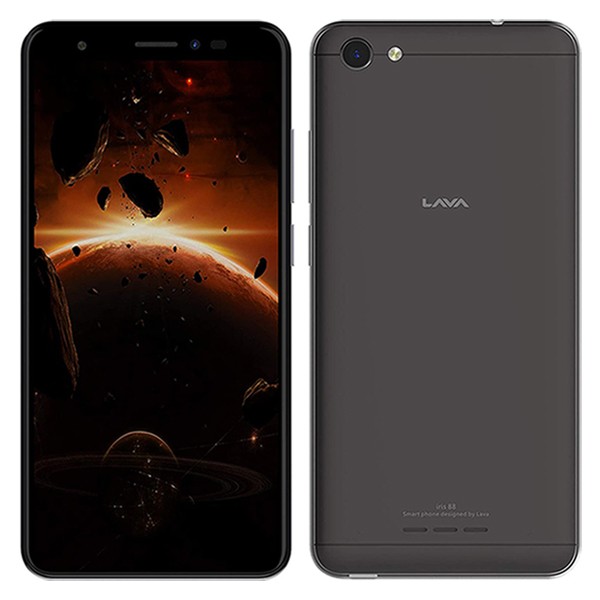 Lava Iris 88 2GB Ram 16GB Storage 4G Smartphone Gray-1239