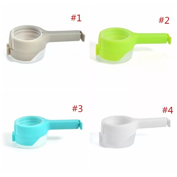 Innovative Multifunctional Magic Lid Clips For Plastic Bags 2Pcs-6365