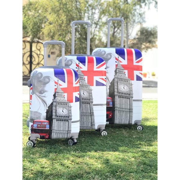 British Life High Quality 3 in 1 Hard Travel Trolley-5219