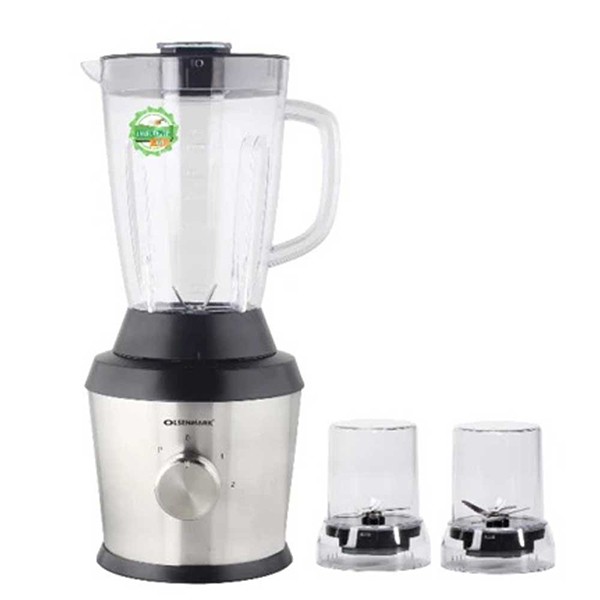 Olsenmark OMSB2382 1.5 L 3 in 1 Blender, 500W, Unbreakable Jar-2647