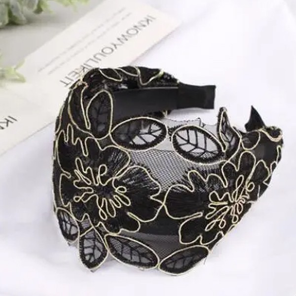 Lace Tooth Headband-6940