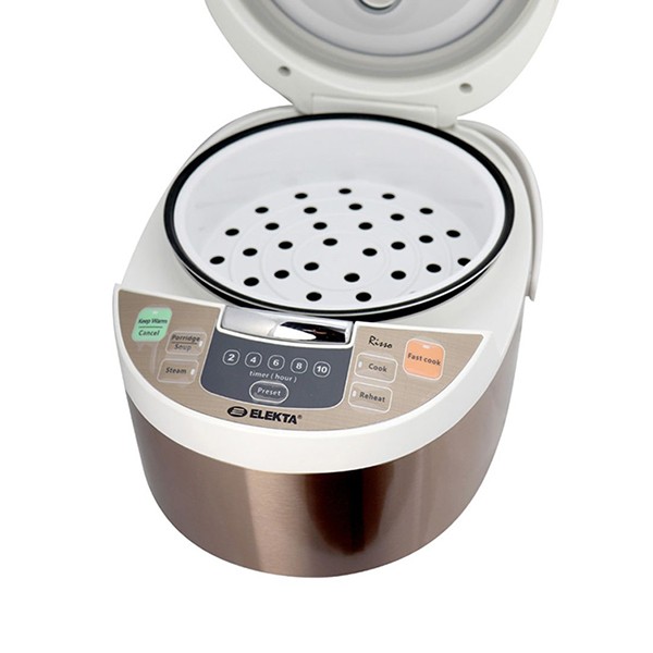 Elekta EP-RC-518 Multifunction Rice Cooker, Golden/White-2184