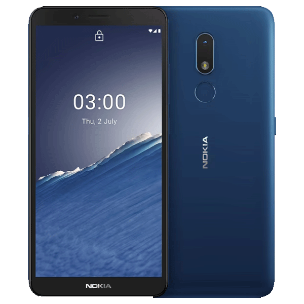 Nokia C3 TA-1292 Dual Sim 2GB & 16GB Storage Gcc, Nordic Blue-11443