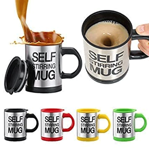 fashion Creative Automatic coffee stirrer hot-selling Self Stirring Coffee  Mug