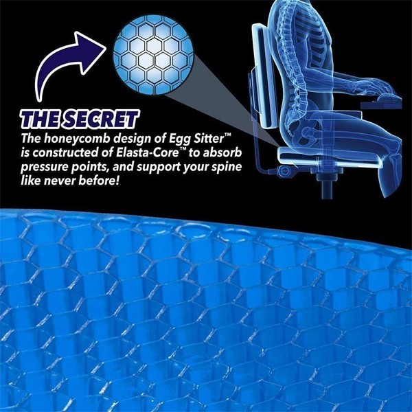 Revolutionary Comfortable Seat Cushion Gel-7741