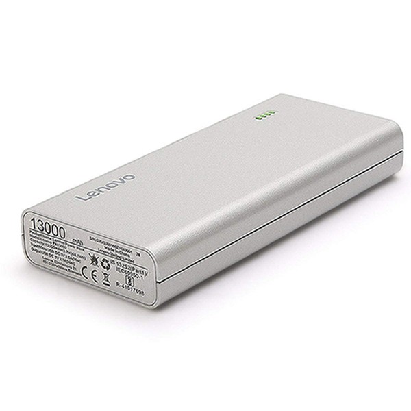 Lenovo GXV0R48710 13000mAh Power Bank PA13000 Silver-1317