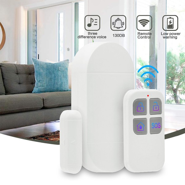 Windows And Doors Alarm Sensor With Remote Control-7644