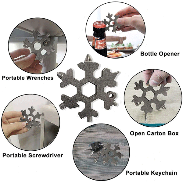 18 In 1 Multifunctional Wrench Tool Set-10570