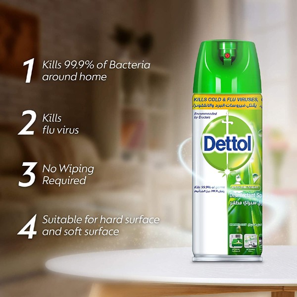 Dettol Disinfectant Spray Morning Dew, 450ml-1782