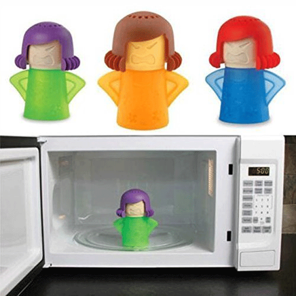 Angry Mama Microwave Cleaner Kitchen – Steams Away Stains