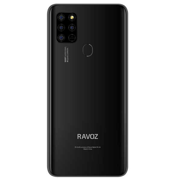 Ravoz Z6 Lite Dual SIM 4GB RAM 64GB Storage 4G LTE Black-1554