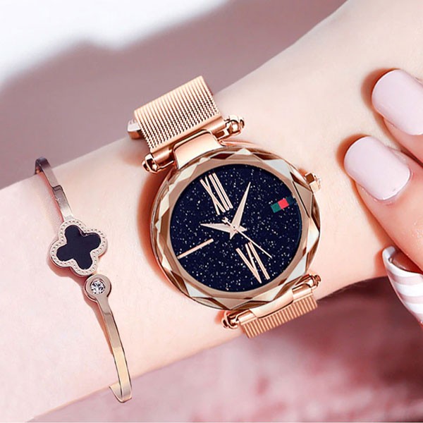 Stylish Magnetic Watch (4 PCS)-2982