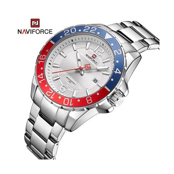 Naviforce Circa Men Watch Silver, NF9192-8434