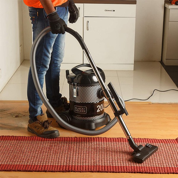 Black+Decker 20l Drum Vacuum Cleaner BV2000-B5-5800