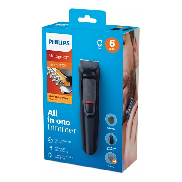 Philips Multigroom Series 3000 6 In 1 Face-6498