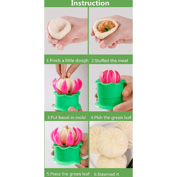 Creative Steamed Stuffed Bun Making Moulds-11023