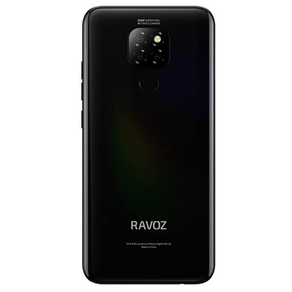 Ravoz Z5 Pro Dual SIM 4GB RAM 64GB Storage 4G LTE Dazzling Black-1562