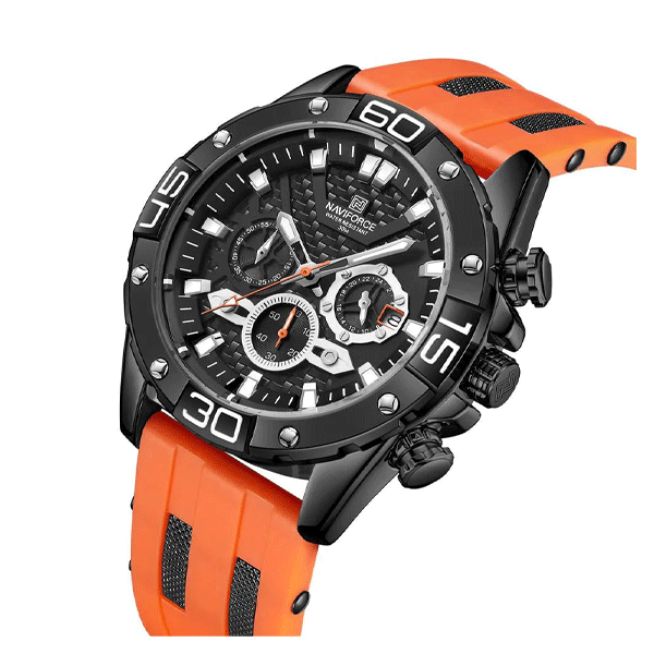 Naviforce 8019 Legos Men Watch Orange, NF8019 -8468