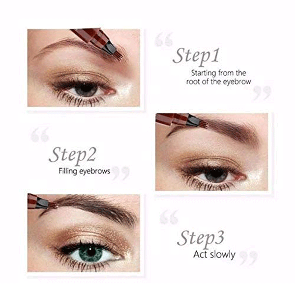 Go Life Hot Selling Natural Waterproof Microblading Eyebrow Pen-10792