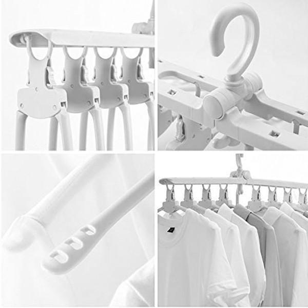 GO HOME Best selling 8 in 1 space saving clothes hanger-4797