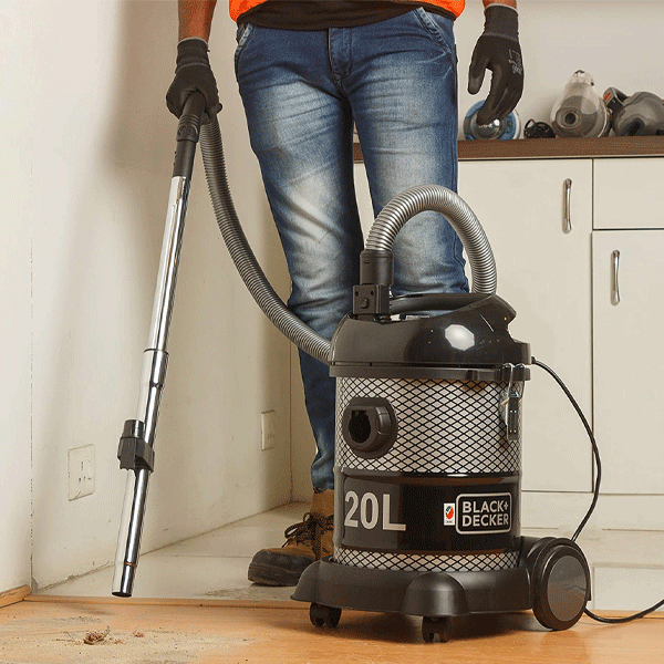 Black+Decker 20l Drum Vacuum Cleaner BV2000-B5-9984