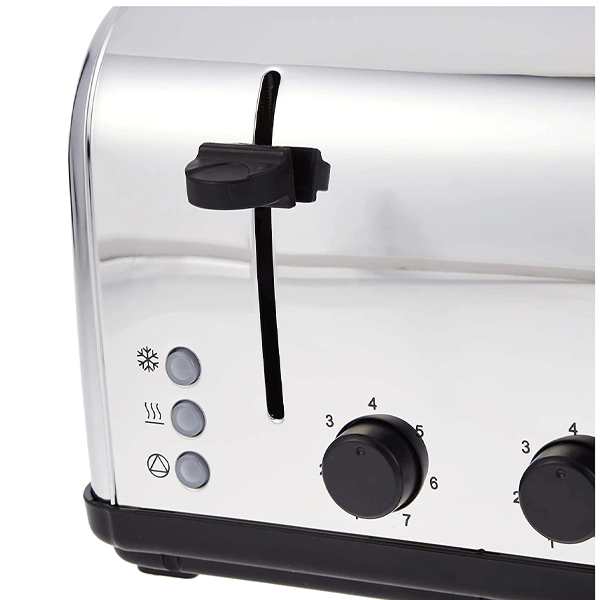 Black And Decker ET124 220 Volt 4-Slice Cool-Touch Toaster For