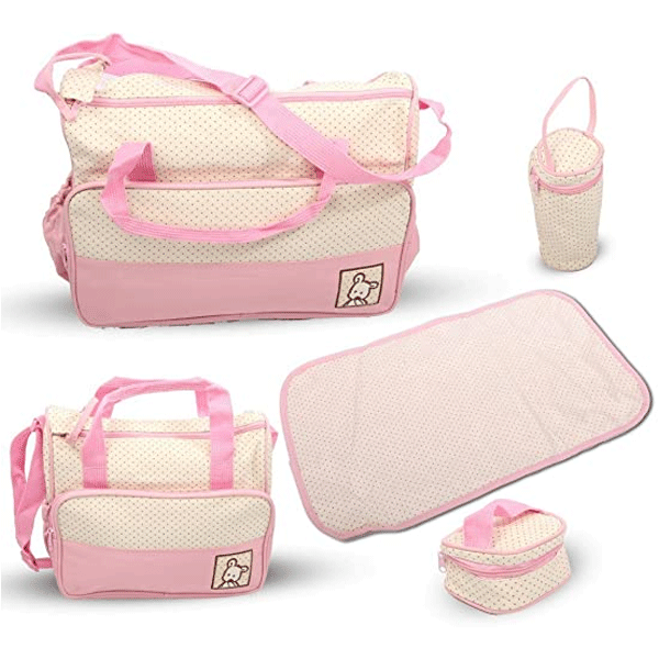 5 In 1 Multifunctional Baby Diaper Bag GM276-4-9720