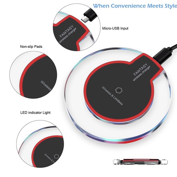 GO SMART Mini Universal QI Wireless Charger-6004