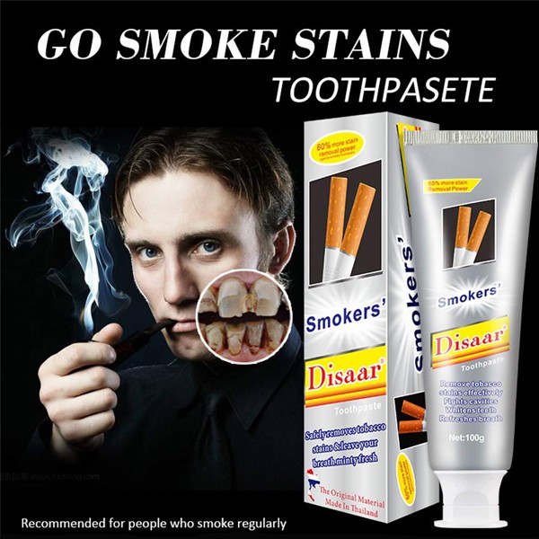 Disaar Smokers stain removal toothpaste 2 pcs-5024