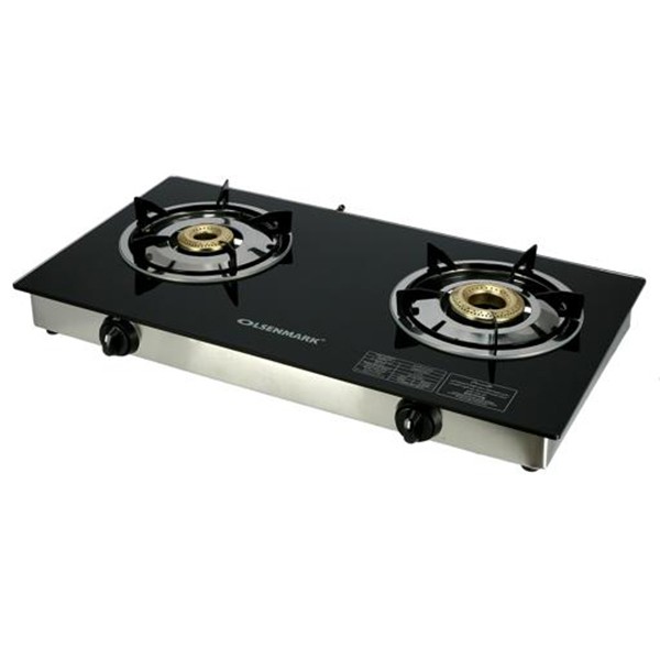 Olsenmark OMK2317 Glass Double Gas Burner-3316