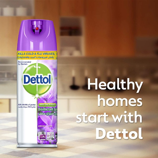 Dettol Disinfectant Spray Lavender, 450ml-1767