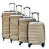 Travel Mate 4 pcs Golden Hard Trolley Set01