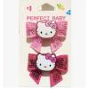 Hello Kitty Shiny Bow Hairpin Long Bowknot01