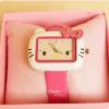 Hello Kitty Cartoon Watch Rose Red01