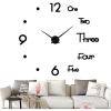 2021 Top Selling 3D Wallpaper Sticker Clock Large01