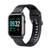 Joyroom JR-FT1 Smart Watch Gray With 20mm Silicone Black Strap01