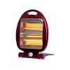 Olsenmark 600W Quarts Heater Maroon OMQH1636 01